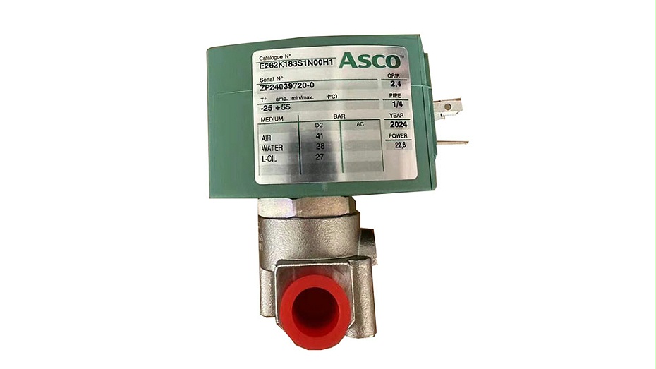 ASCO电磁阀E262K183S1N00H1.1