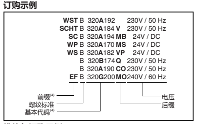 ASCO电磁阀VCEFDM8320G174订购示例