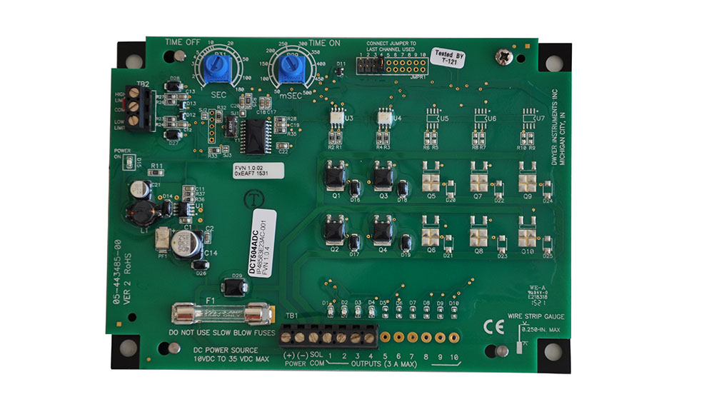 Dwyer脉冲除尘时序控制器DCT504ADC