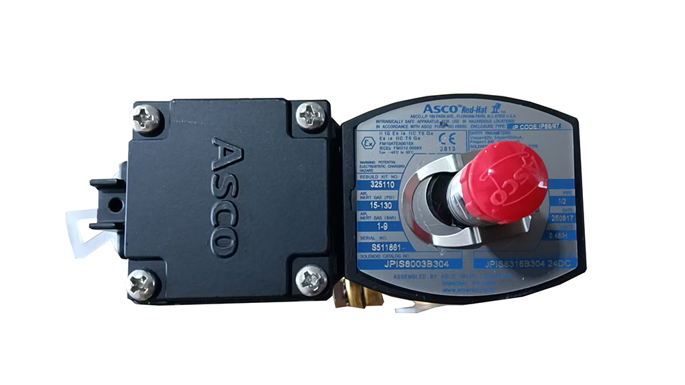 ASCO本安防爆电磁阀JPIS8316B304 ASCO本安防爆电磁阀JPIS8316B304