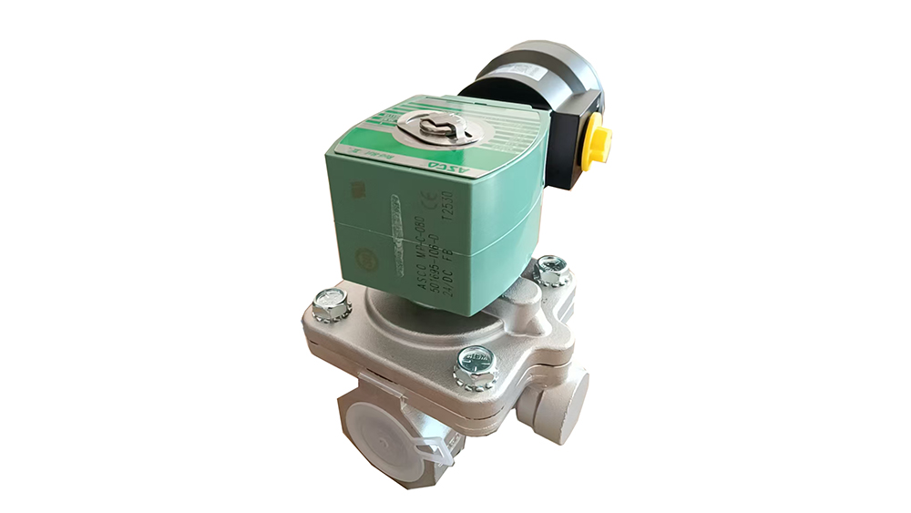 ASCO1寸不锈钢两通水阀VCCM8210G089