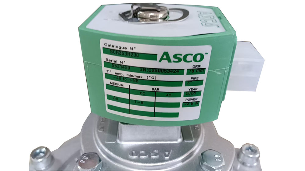 ASCO三寸淹没式脉冲阀SCR353H230 ASCO三寸淹没式脉冲阀SCR353H230