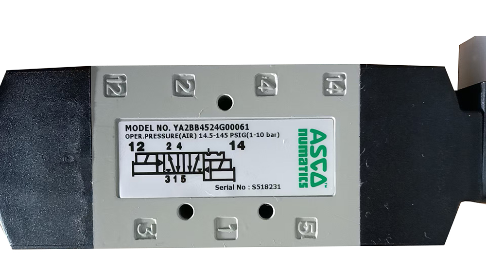ASCO双电控电磁阀YA2BB4524G00061 ASCO双电控电磁阀YA2BB4524G00061