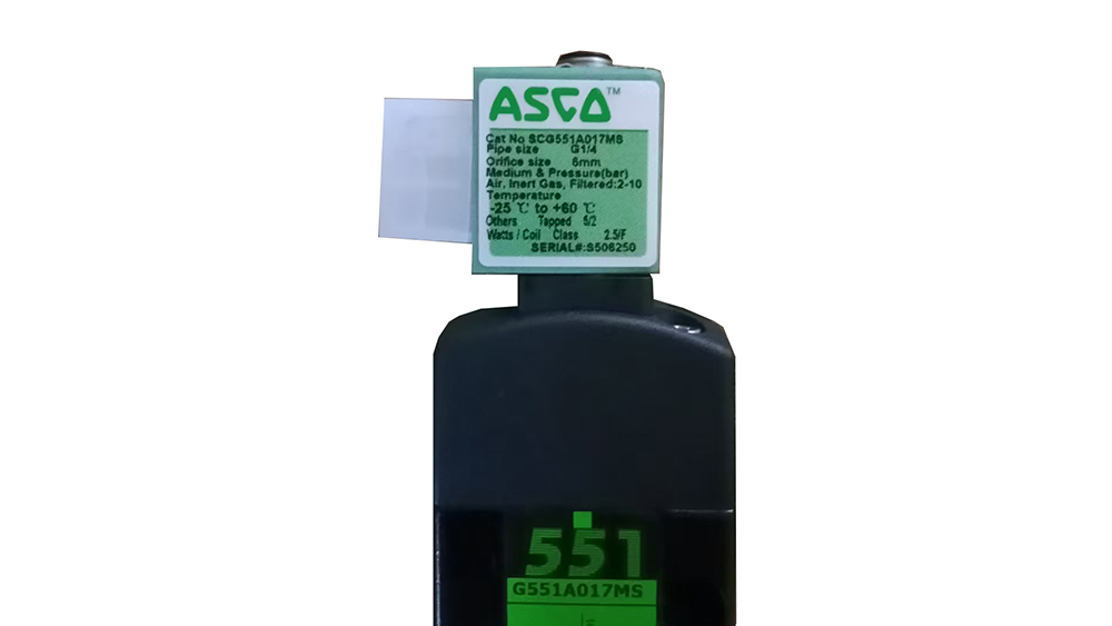 ASCO二位五通电磁阀SCG551A017MS ASCO二位五通电磁阀SCG551A017MS