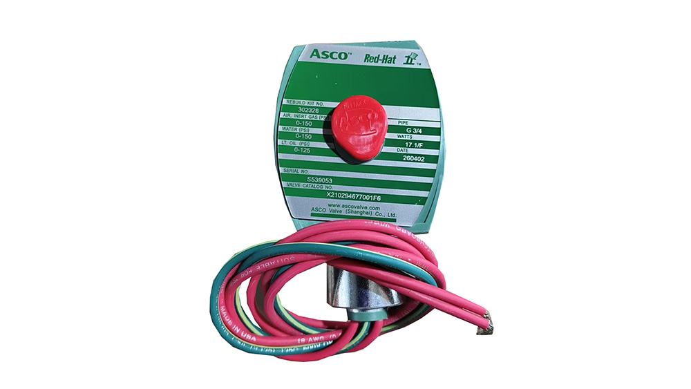 ASCO不锈钢两通电磁阀X210294677001F6 ASCO不锈钢两通电磁阀X210294677001F6