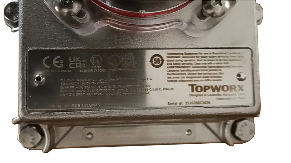 TOPWORX不锈钢阀位开关DXS-L21GN4S.4