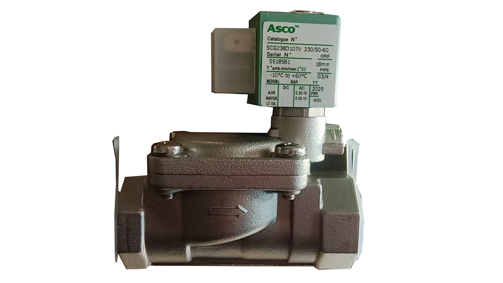ASCO不锈钢两通电磁阀SCG238D107V ASCO不锈钢两通电磁阀SCG238D107V
