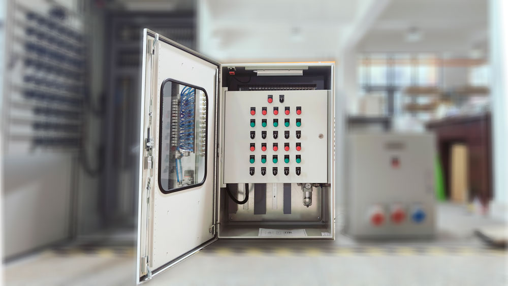 纯水系统10路双电控阀箱 10路阀岛箱