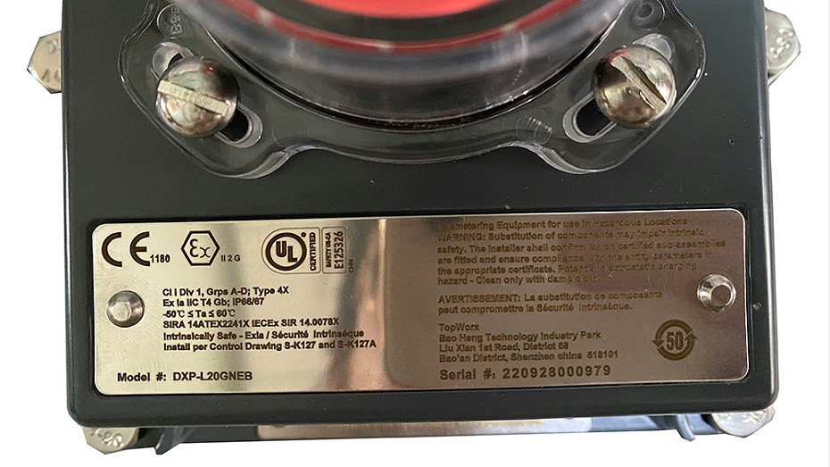 TOPWORX限位开关DXP-L20GNEB.4