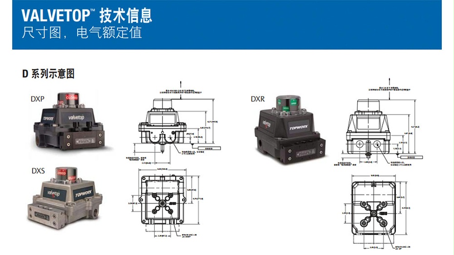 TOPWORX限位开关DXP-L20GNEB.图