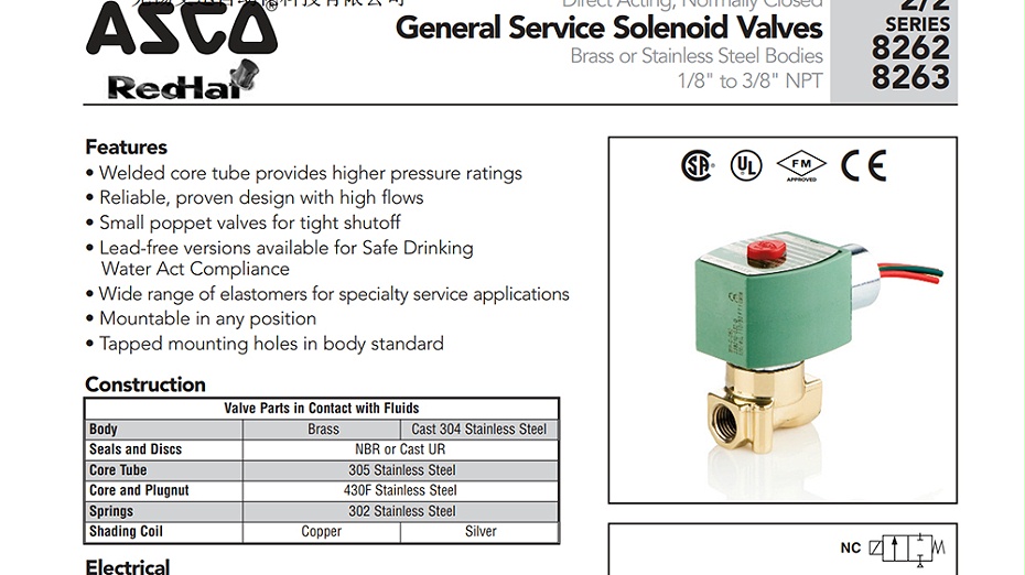 ASCO防爆电磁阀VCEFCM8262H186.图1