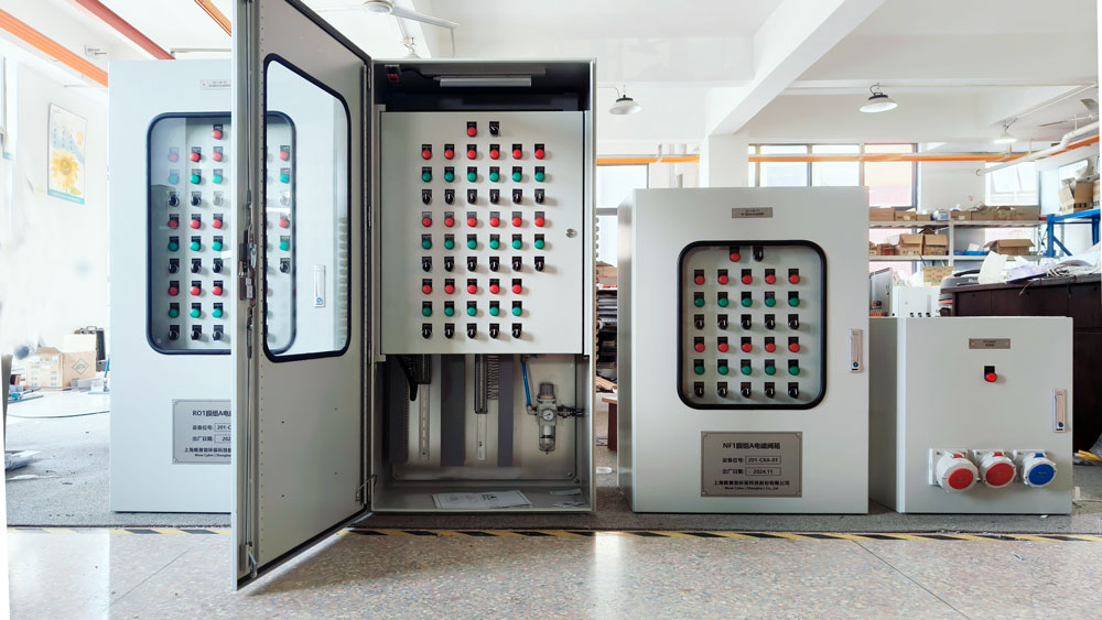 化学清洗装置15路双电控阀箱