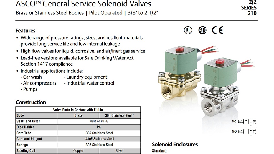 ASCO两通电磁阀8210G037.图1